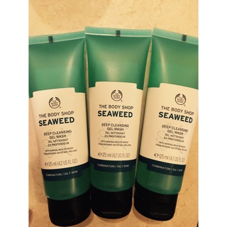 Sữa rửa mặt seaweed dạng gel The Body Shop