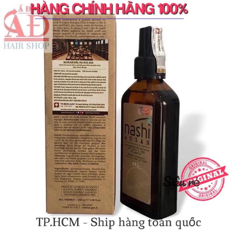 [NASHI CHÍNH HÃNG] TINH DẦU DƯỠNG TÓC NASHI ARGAN OIL 30ML-100ML