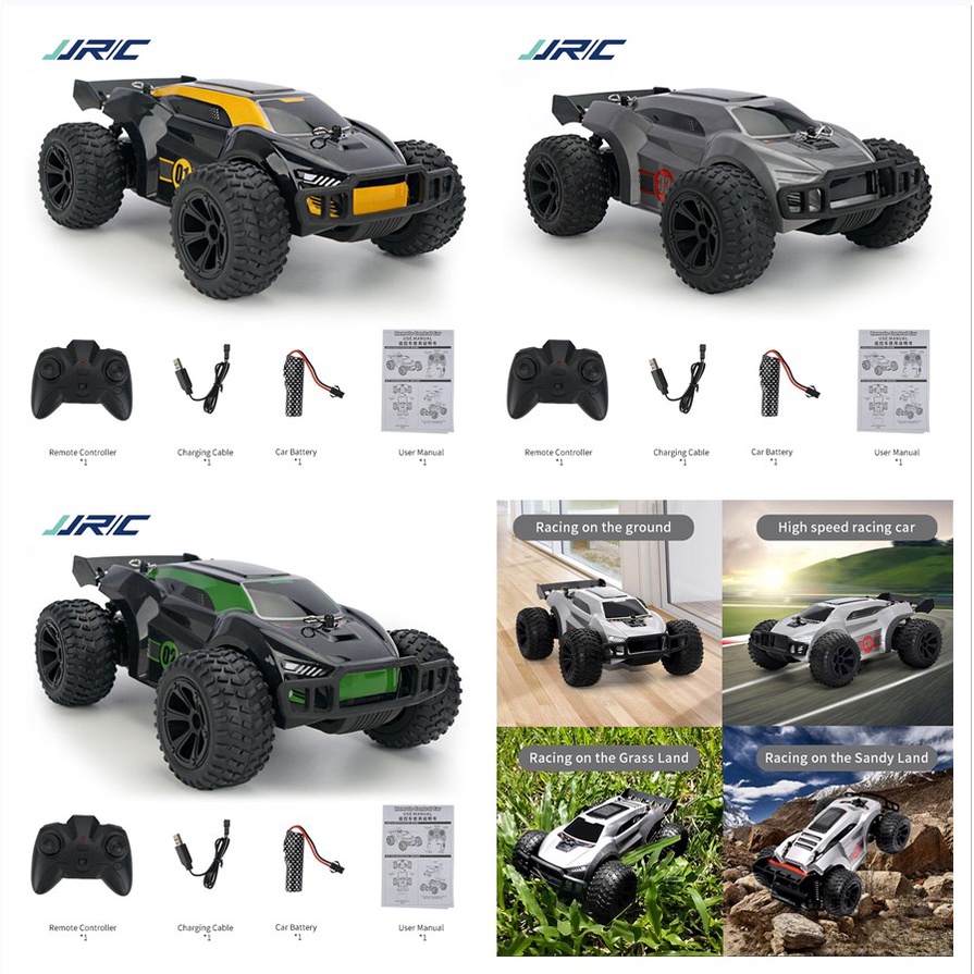 JJR / C Q88 RC Car 2WD Drift Car 1:22 2.4G Xe địa hình tốc độ cao