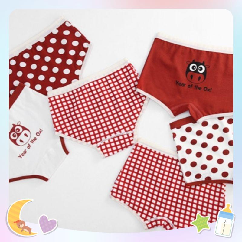 Quần chip cho bé - combo 3 quần chip cotton siêu xinh
