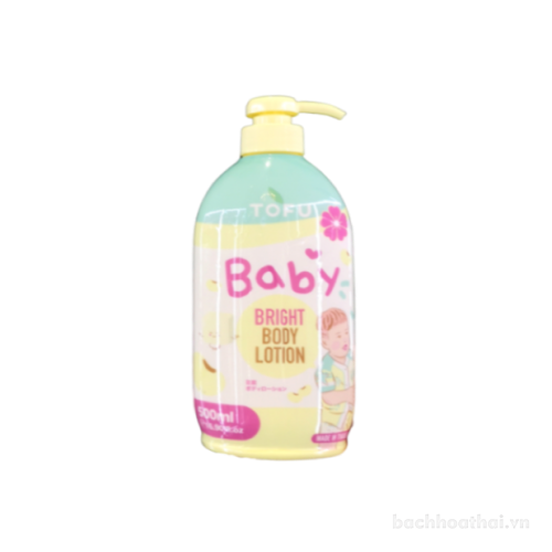 1 chai Lotion dưỡng thể cho trẻ em Tofu Baby Bright Body Thái Lan