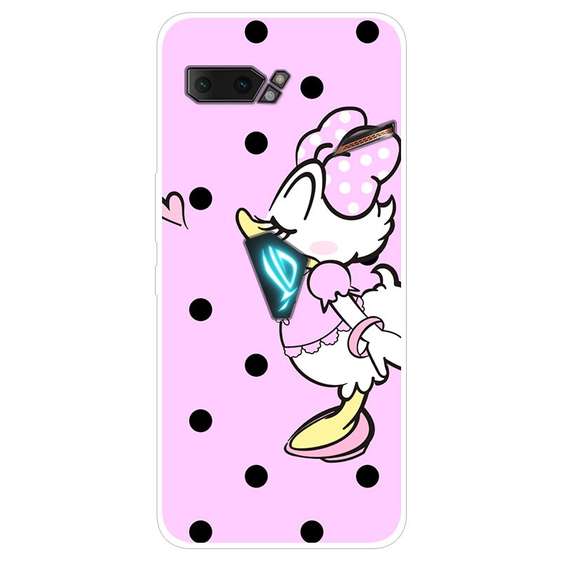 Ốp điện thoại silicone TPU mềm in hoạt hình cho Asus ROG Phone 2 ZS660KL