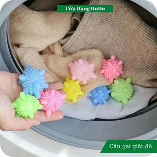 🌻 Quả Cầu Gai Giặt Sạch Quần Áo [5 quả] Quả Bóng Gai Giặt Quần Áo Thông Minh NC5008 🌻