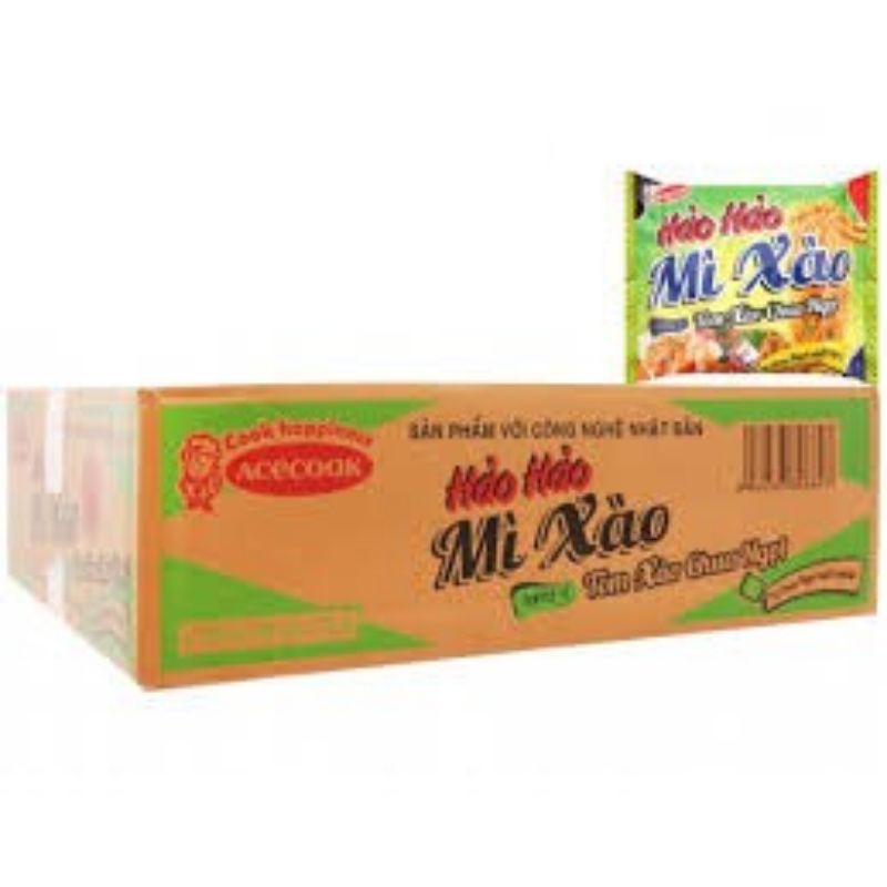 Thùng mì hảo hảo xào tôm chua ngọt 30 gói