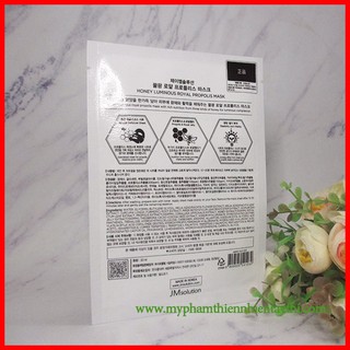 Mặt Nạ JM Solution #MậtOng Honey Luminous Royal Propolis