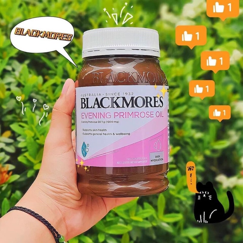 Hoa Anh Thảo Blackmores Evening Primrose Oil 190 Viên