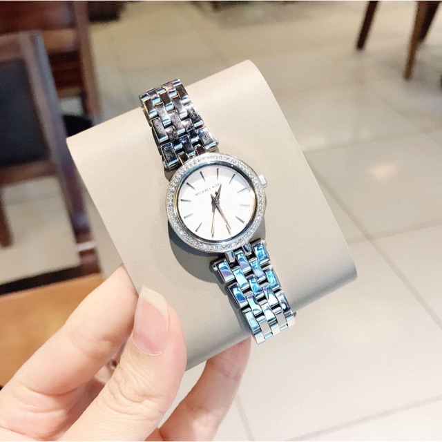 Đồng hồ nữ MK3294 Petite Darci Silver Dial Ladies Watch
