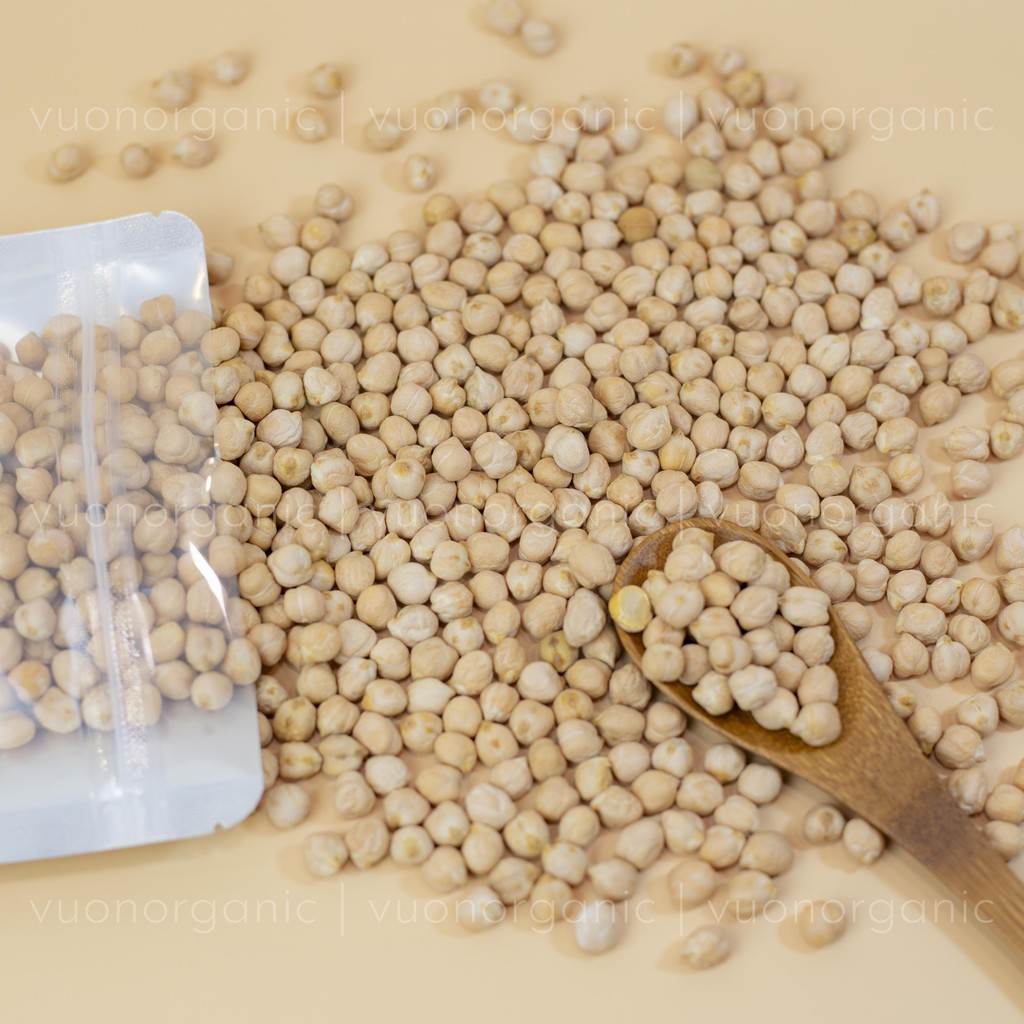 ĐẬU GÀ HỮU CƠ ARGENTINA KHÔNG BIẾN ĐỔI GEN - CHICKPEAS VƯỜN ORGANIC 500GR