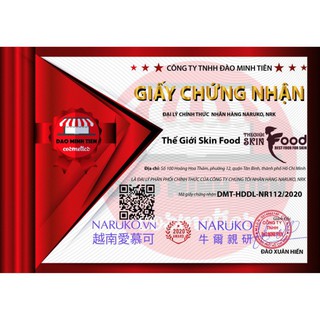 Mặt Nạ Dưỡng Da Chiếc Xuất Từ Thiên Nhiên Naruko Mask 26ml B0