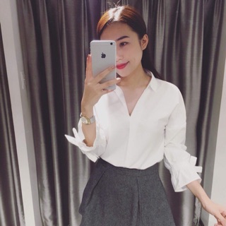 Áo somi tay bèo