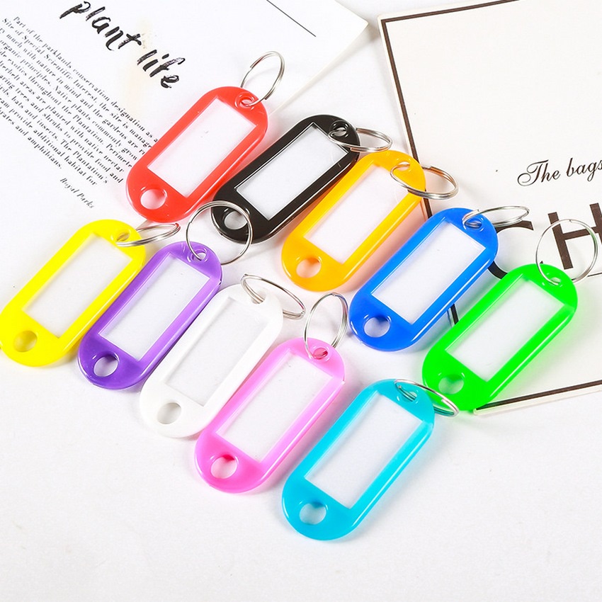 Thẻ ghi nhớ gắn chìa khoá mini tiện dụng giúp phân biệt chìa khóa đánh dấu hành lý vali name tag DANA