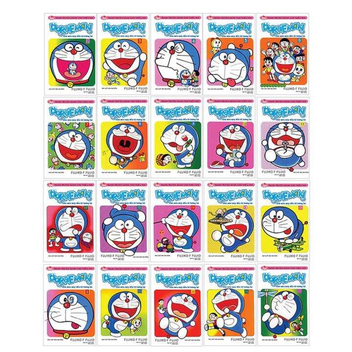 🤹 Giá tốt nhất - COMBO TRỌN BỘ DORAEMON NGẮN - Trọn bộ truyên tranh Doraemon 45 cuốn.