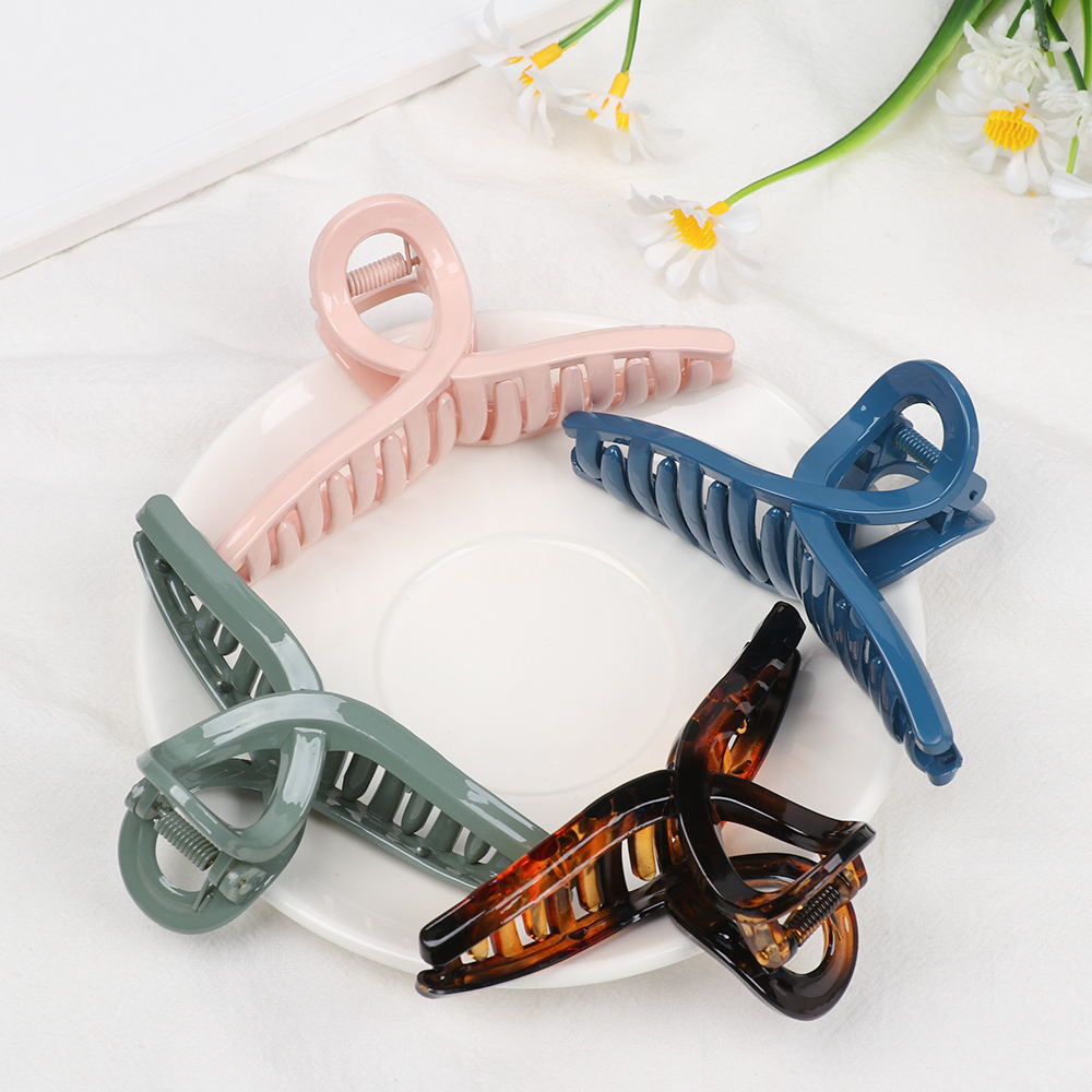 Kẹp Tóc Càng Cua Chống Trượt Thanh Lịch Cho Nữ