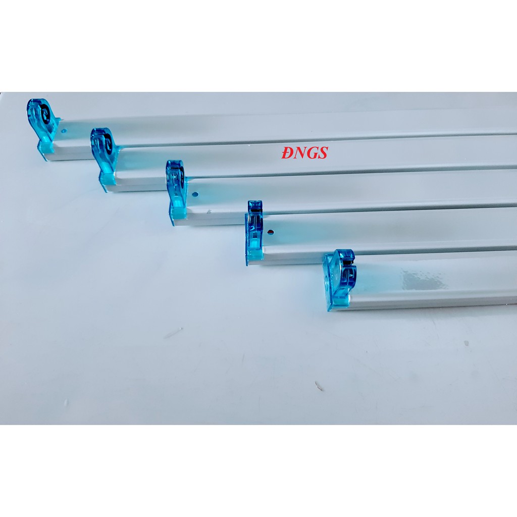 Bộ 4 Máng Đèn Led Tuýp 1m2, Máng Đèn Led 1.2m