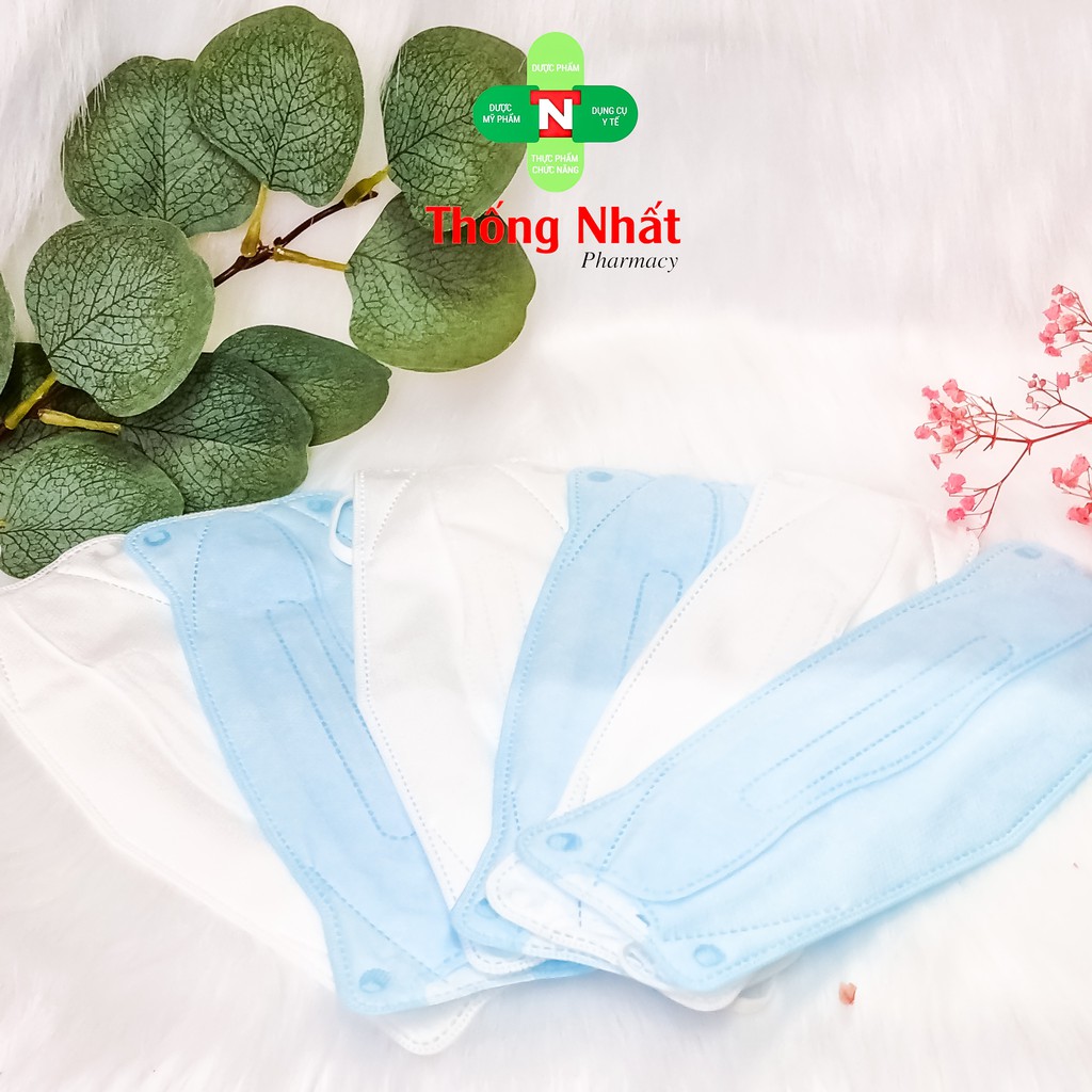 Hộp 10 cái khẩu trang 4D KF94 cao cấp, 4 màu thời trang