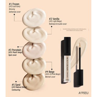 Kem che khuyết điểm A'PIEU Moist Creamy Concealer 7g