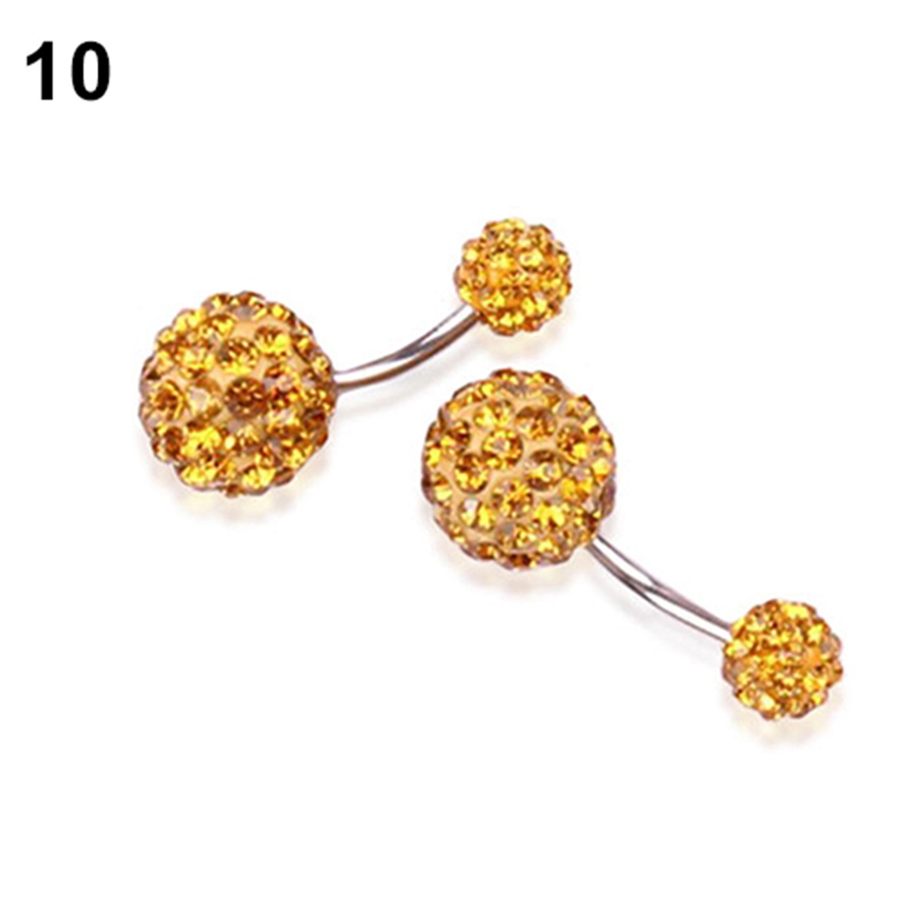 Khuyên rốn đính đá nhân tạo thời trang cho nữ