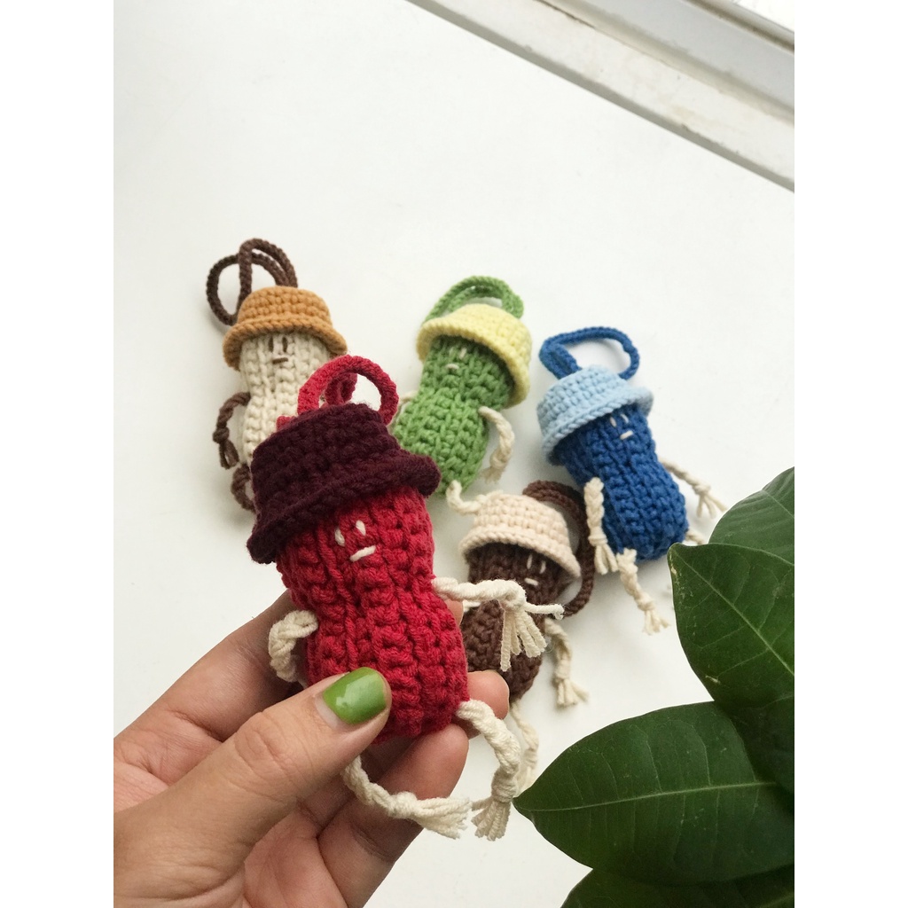 Bé đậu treo túi handmade