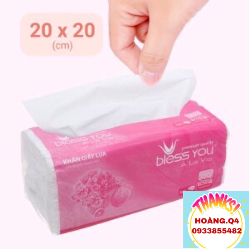 ⚡Khăn giấy lụa blessyou 250 tờ cam kết chính hãng 100%⚡