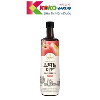 Giấm uống Petitzel vị đào 900ml CJ Food