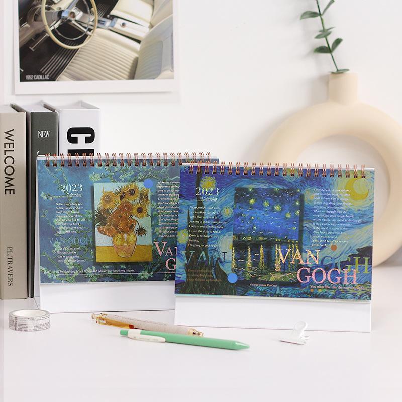 Lịch Để Bàn 2023 Tranh CAUDE MONET