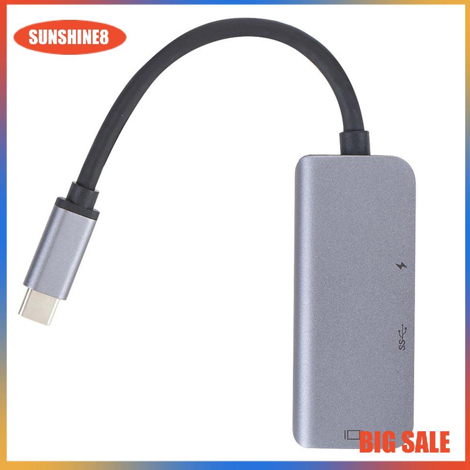 Bộ Chuyển Đổi 3 Trong 1 Hub Tpy-C Sang Micro Usb 3.0 2.0 Hdmi