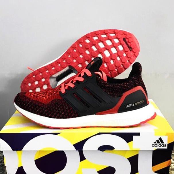 New XẢ KHO [FREESHIP - SẴN] [Chính Hãng] Giày ADIDAS ULTRA BOOST SOLAR RED BLACK NAM NỮ . 2020 > ✭ ‣ hot " . ｡ >