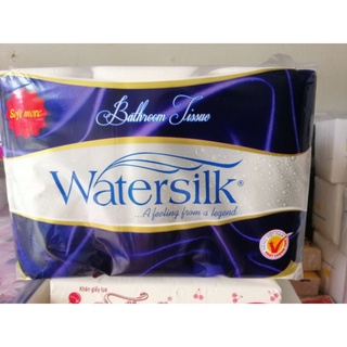 Giấy vệ sinh Watersilk 12 cuộn có lõi