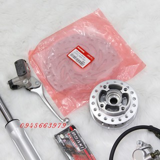 Bộ thắng đĩa trước gắn wave 100