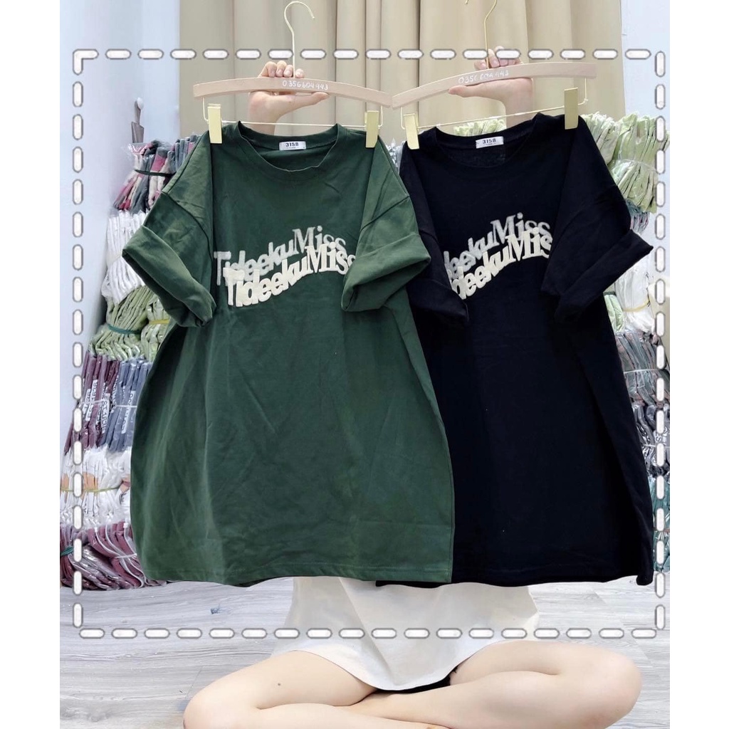 -- Áo Thun phông Cotton Su Chữ I DEEKU MISS Tay Lỡ Form Rộng Và Các Mã Phông Hot -  - Mẫu Hot 2023