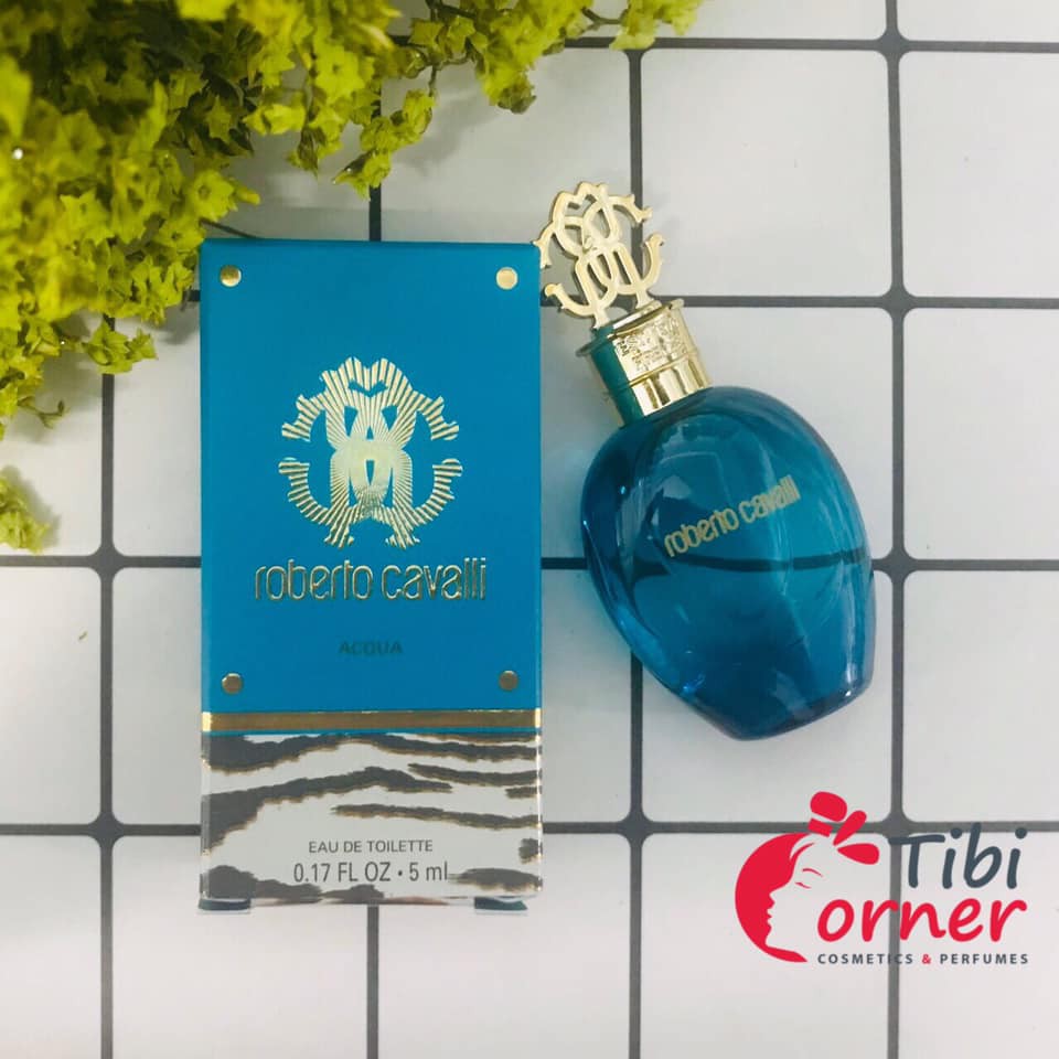 [ mini ] Nước hoa Roberto Cavalli Acqua EDT 5ml Chính Hãng