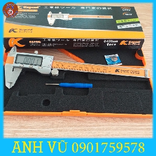 THƯỚC KẸP, CẶP ĐIỆN TỬ KAPUSI 150MM