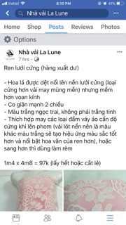 Vải ren lưới cứng