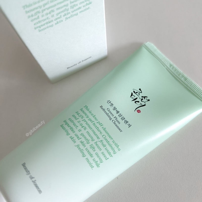 Sữa rửa mặt BEAUTY OF JOSEON Green Plum Refreshing Cleanser 100ml