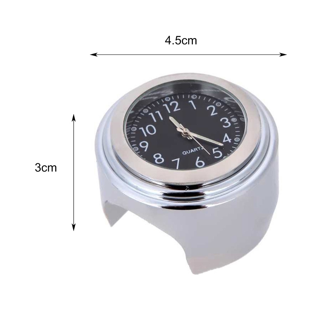 Đồng Hồ Hợp Kim Nhôm Chống Nước Màn Hình 7 / 8 inch Gắn Tay Lái Xe Mô Tô