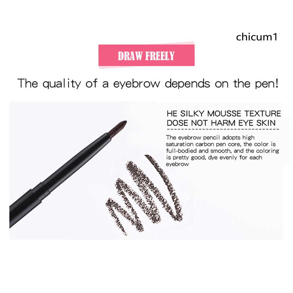 (Hàng Mới Về) Chì Kẻ Mày Dạng Vặn Trang Điểm Kháng Nước Lâu Trôi Và Không Nhòe | BigBuy360 - bigbuy360.vn