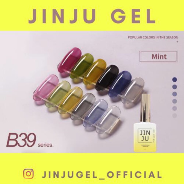 Sơn gel JINJU mã B39 chai 15ml chính hãng