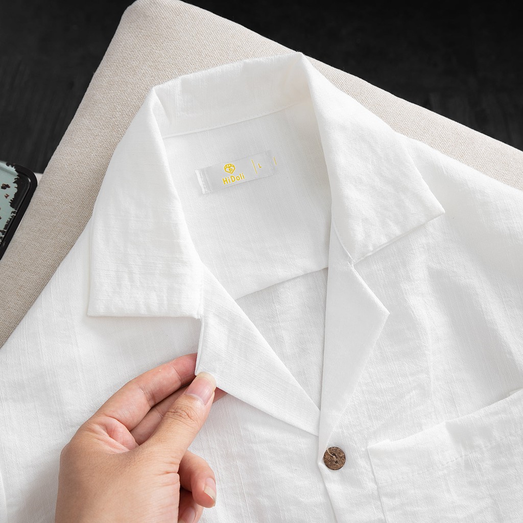 Bộ quần áo đũi nam cài cúc cổ bẻ, bộ đũi nam chất vải đũi thoáng mát thấm hút mồ hôi siêu hot( Cam kết hàng chất lượng) | BigBuy360 - bigbuy360.vn