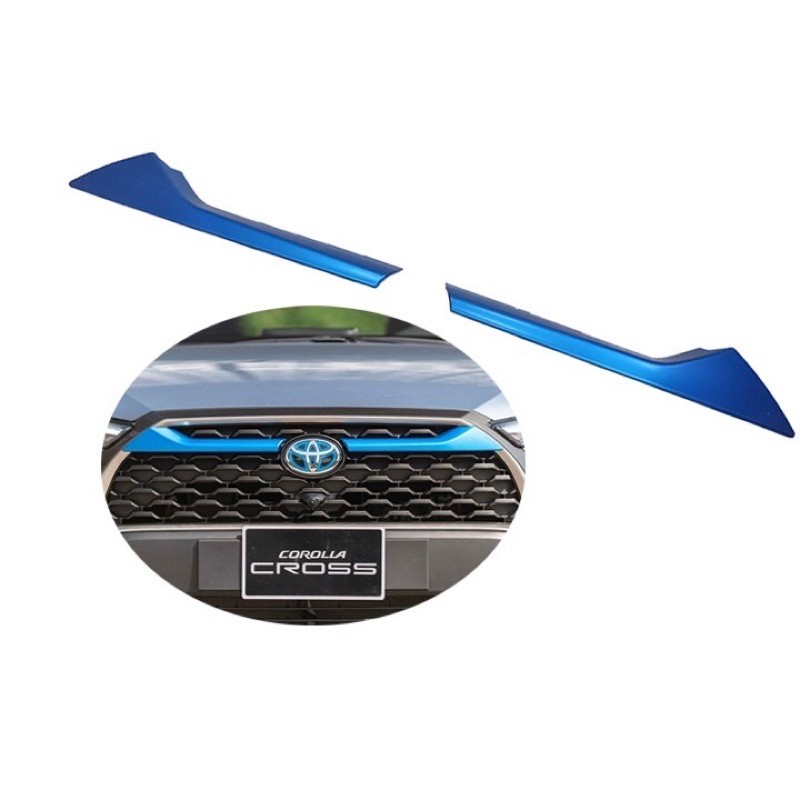 Thanh ốp mặt ca lăng, calang xe Toyota Corolla Cross 2020 2021 2022 2023