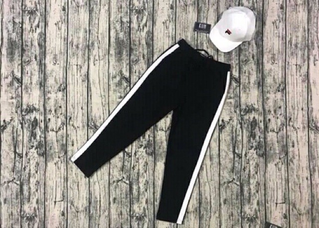 QUẦN JOGGER NỮ 1 SỌC CÓ CẢ SIZE NỮ VÀ NAM