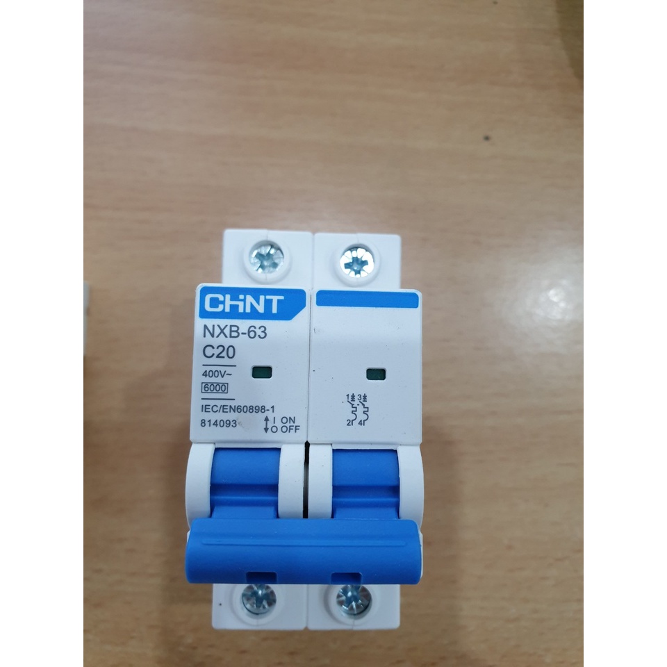 Át tô mát cài chint NXB- 63 1P, 6A, 10A,16A, 20A, 25A, 32A, 40A, 50A, 63A,  80A, 100A, 125A