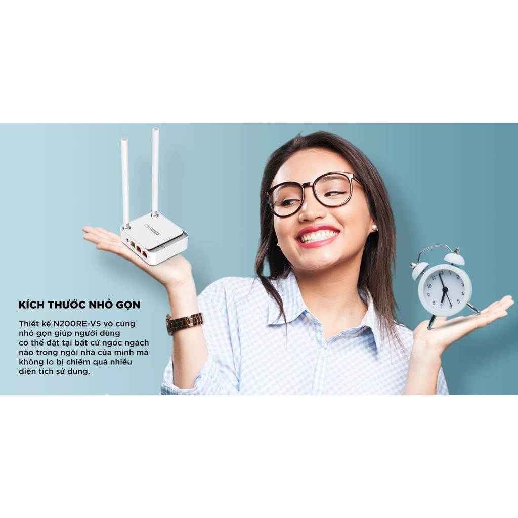 Bộ Phát Wifi Chuẩn N 300Mbps TOTOLINK N200RE