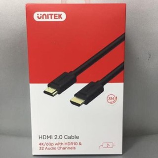 Dây Cáp 3m Hdmi 2.0 Hỗ Trợ 4k Ultra Hd Unitek Yc139