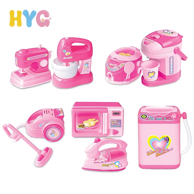 Máy giặt HYG Toys đồ chơi mini tương tác với trẻ nhỏ