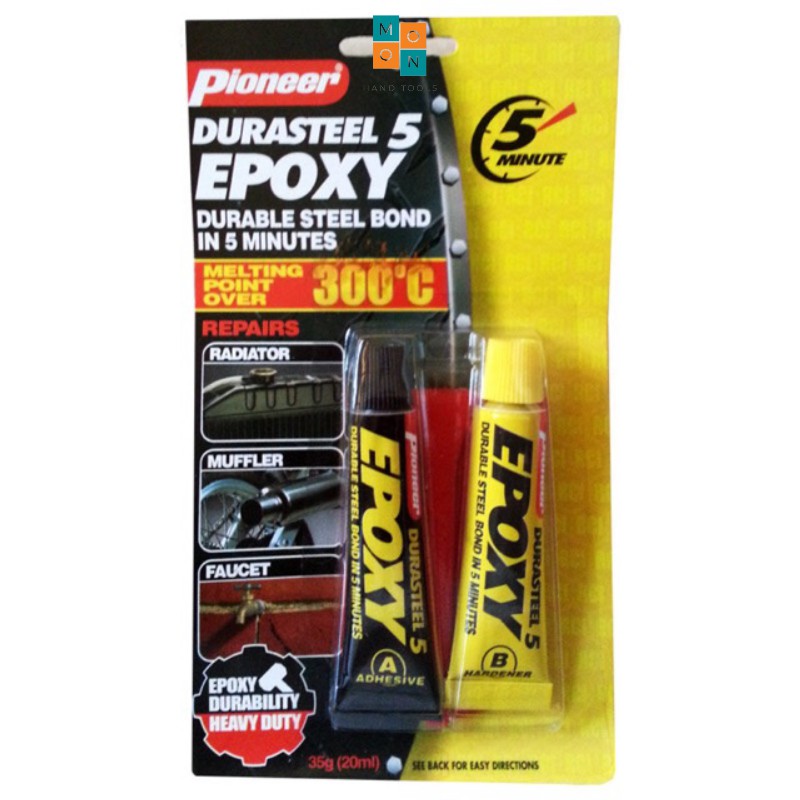Keo dán chịu nhiệt Epoxy plus five 2 thành phần