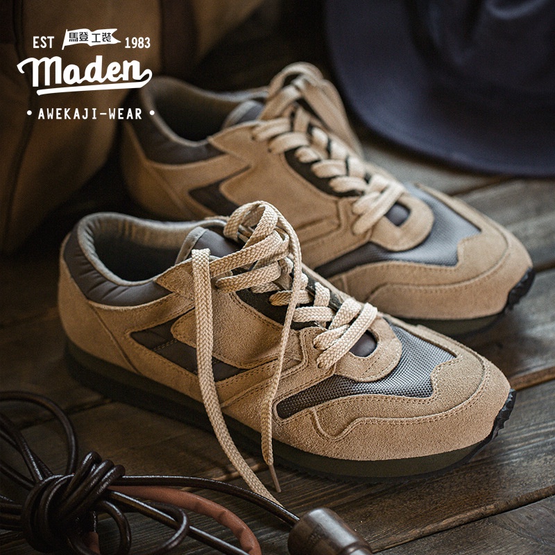 Giày thể thao Maden cổ thấp phong cách 1960s kiểu Anh Quốc cổ điển mới 2022 cho nam