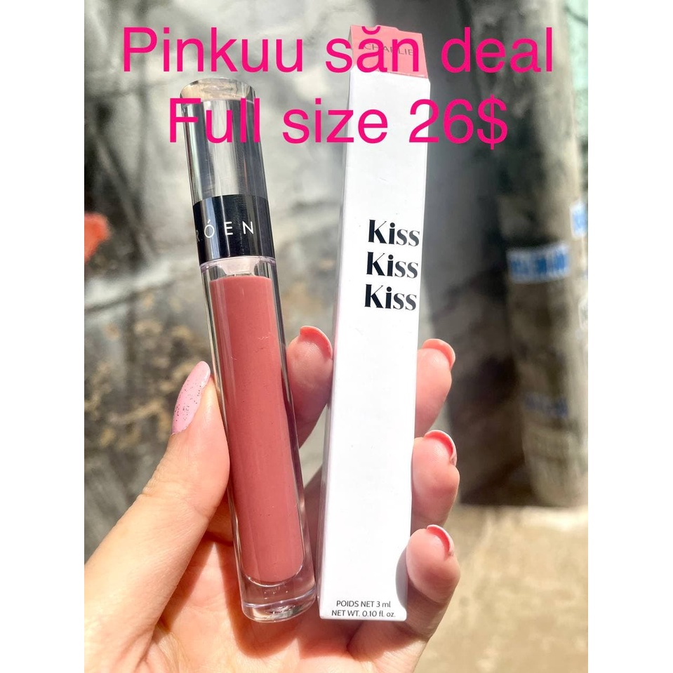 Roen Beauty son dưỡng 26$ Kiss My Liquid lip Balm Boxycharm