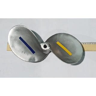 Chân Vịt Thái 32cm (Cánh Quạt) 2 Cánh chạy xuồng, ghe ren 16mm