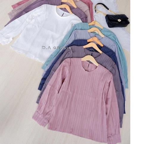 ⚡Bán Buôn⚡ Afi - EC - Oliver LADY Rush Blouse / Áo Cánh Ô Liu Prodact