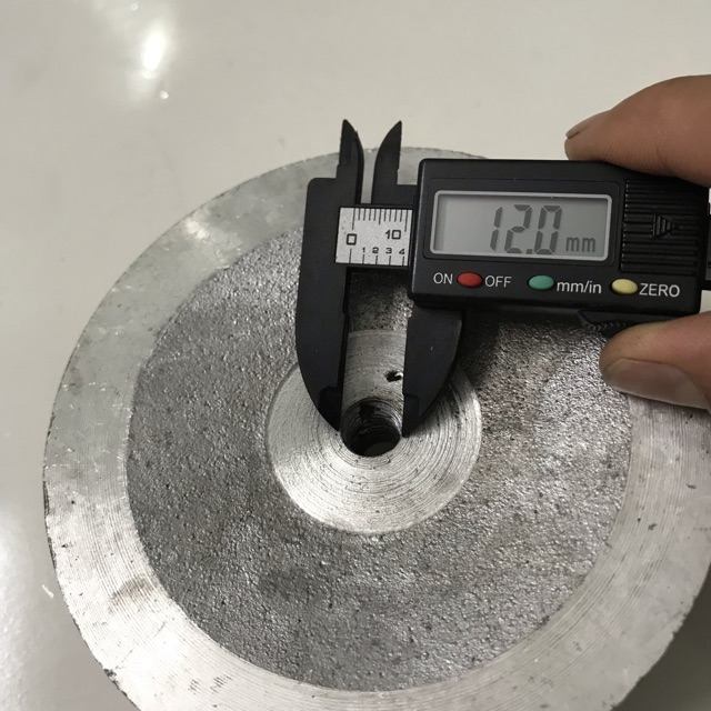 Cánh Bơm Nước 1.5kw - Cánh Quạt Máy Bơm Nước - Cánh Bơm Tõm Ren 12mm Bằng Nhôm Hợp Kim Cao Cấp